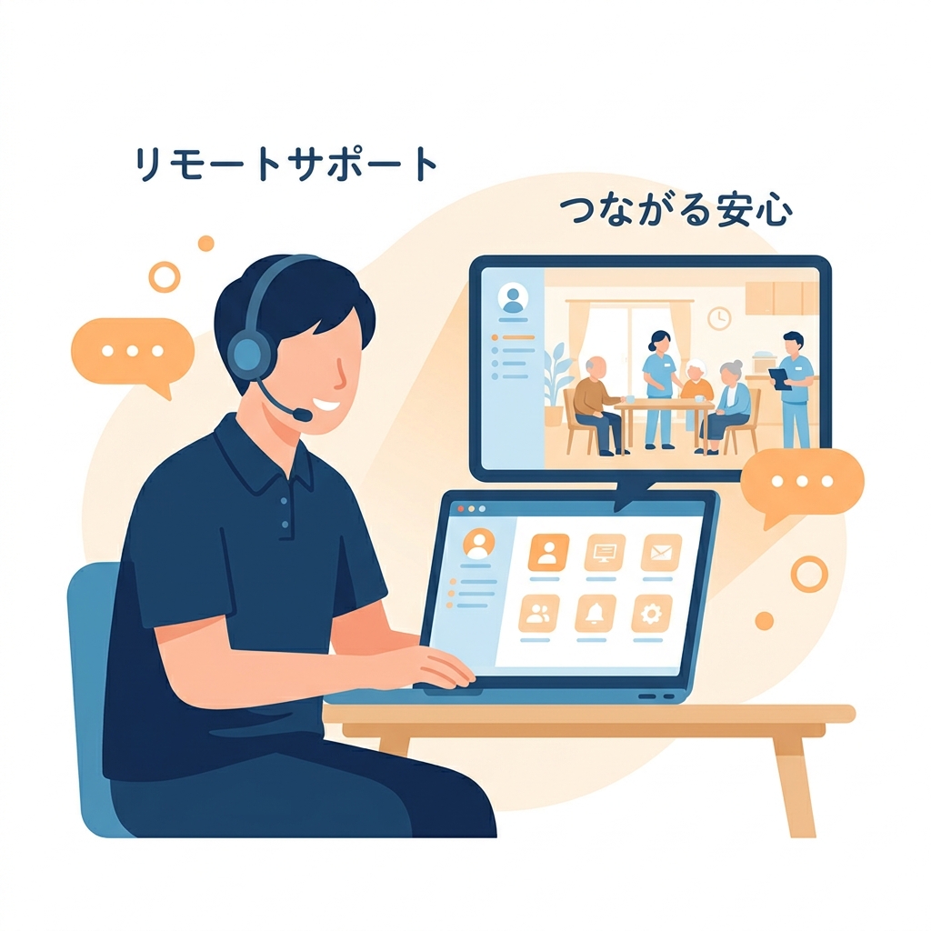 専任担当によるリモート運用サポート